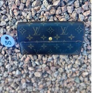 Louis Vuitton Brown Monogram Clutch